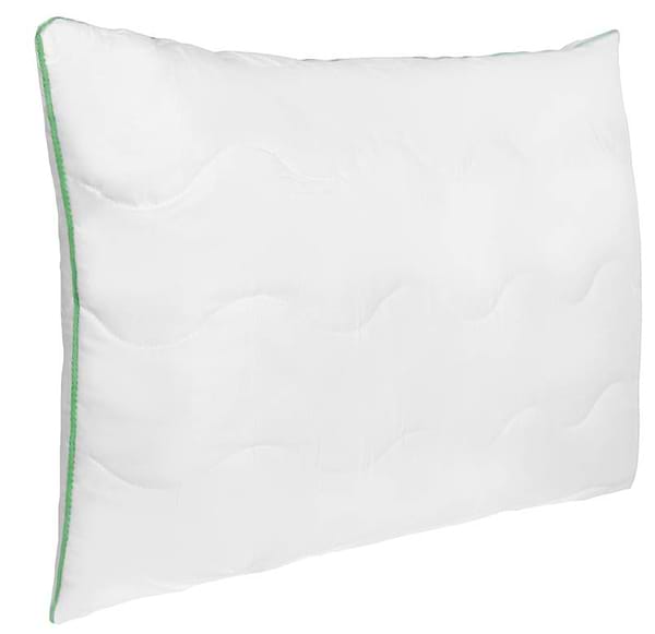 Фото - Подушка стандартна FAM' HOME Алоє вера стьобана, окантована 50х70 (МІС19АV)