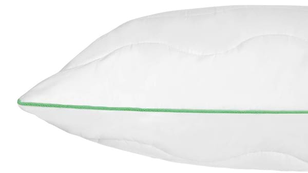 Фото - Подушка стандартна FAM' HOME Алоє вера стьобана, окантована 50х70 (МІС19АV)