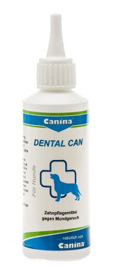 Гігієнічний засіб для тварин Canina Dental Can для усунення неприємного запаху у пащі і здоров'я зубів та ясен 100 мл (4027565140183)