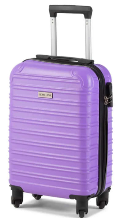 Чемодан Semi Line 18" (S) Violet (T5490-1)