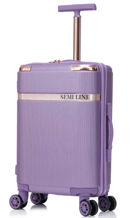 Чемодан Semi Line 20" (S) Purple (T5916-2)