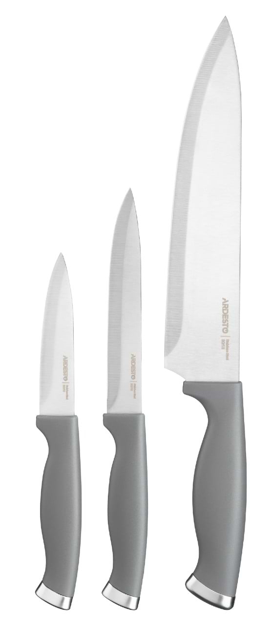 Фото - Набір ножів Ardesto Gemini Gourmet 3 пр. (AR2103GR)