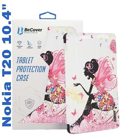 Фото - Чехол для планшета BeCover Smart for Nokia T20 10.4" Fairy (708055) Фото - Чехол для планшета BeCover Smart for Nokia T20 10.4" Fairy (708055)