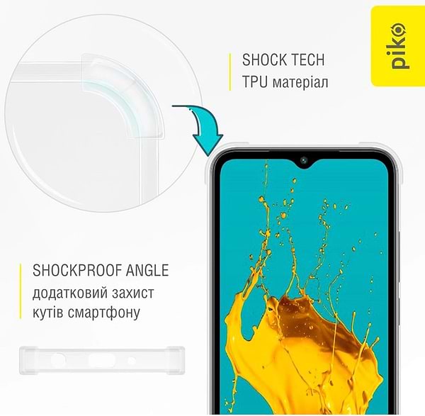 Фото - Чохол для смартфону Piko Shockproof for Xiaomi Redmi A1 Light (1283126566677)