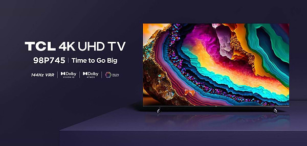 Фото - Телевізор TCL 98P745