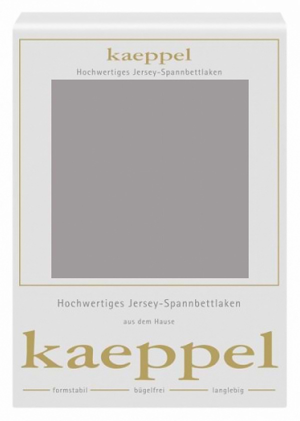 Фото - Простынь полуторная Kaeppel на резинке 443 платиновый 140-160х200 (1671-Е43)