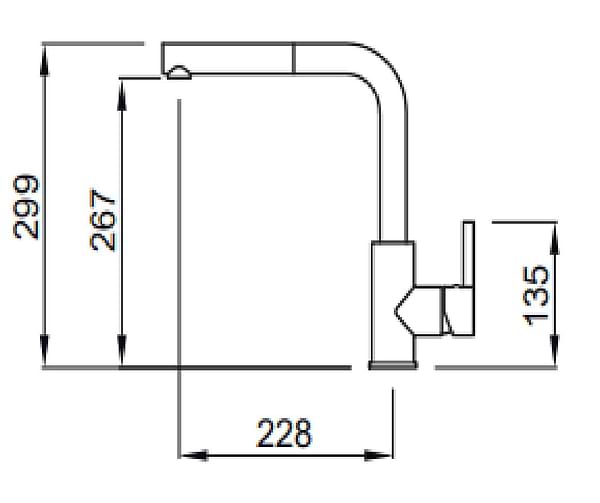 Фото - Кухонний змішувач Elleci SHELL PLUS BIANCO 68
