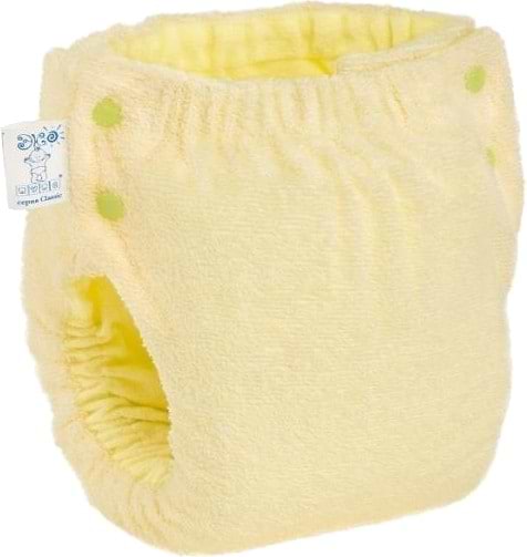 Підгузок багаторазовий ЕКО ПУПС Easy Size Classic 5-9 (50-74), з вкладишем Abso Maxi (Жовтий) (ТПК1ВК4-2ж)