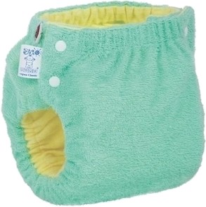 Підгузок багаторазовий ЕКО ПУПС Easy Size Classic 5-9 (50-74), з вкладишем Abso Maxi (Зелений) (ТПК1ВК4-2з)