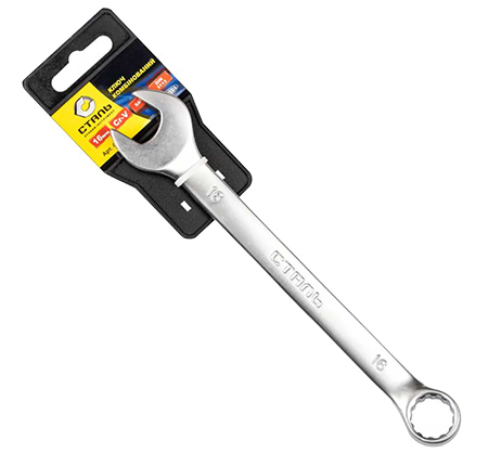 Ключ комбинированный Сталь Сатин 16 мм (48441)