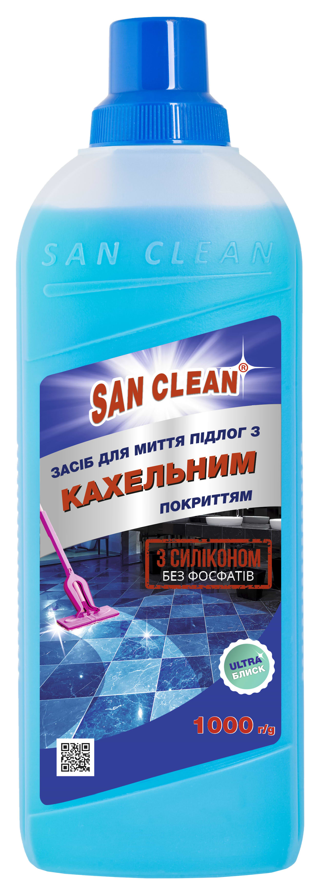 Чистящее средство универсальное San Clean 1 л (4820003541678) - Фото 1