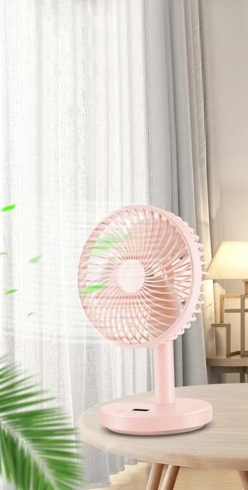 Фото - Вентилятор настольный Jile Desktop small fan 01 Pink  (1146684)