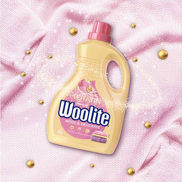 Фото - Гель для стирки Woolite Для шерсти и деликатной ткани 1,8 л