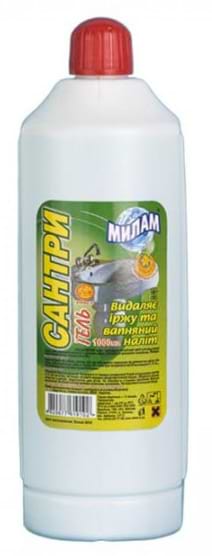 Фото - Засіб для миття у ванній кімнаті Милам Сантри 1 л (4820077610102) Фото - Засіб для миття у ванній кімнаті Милам Сантри 1 л (4820077610102)