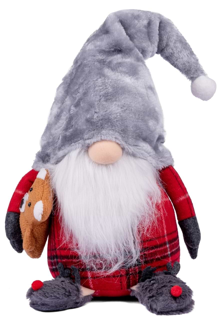 Декор New Year Гном Novogod'ko Гном с игрушкой 54 см (974635) - Фото 1