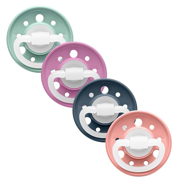 Фото - Кругла пустушка NIP Вишенька - Темно синій (910084)