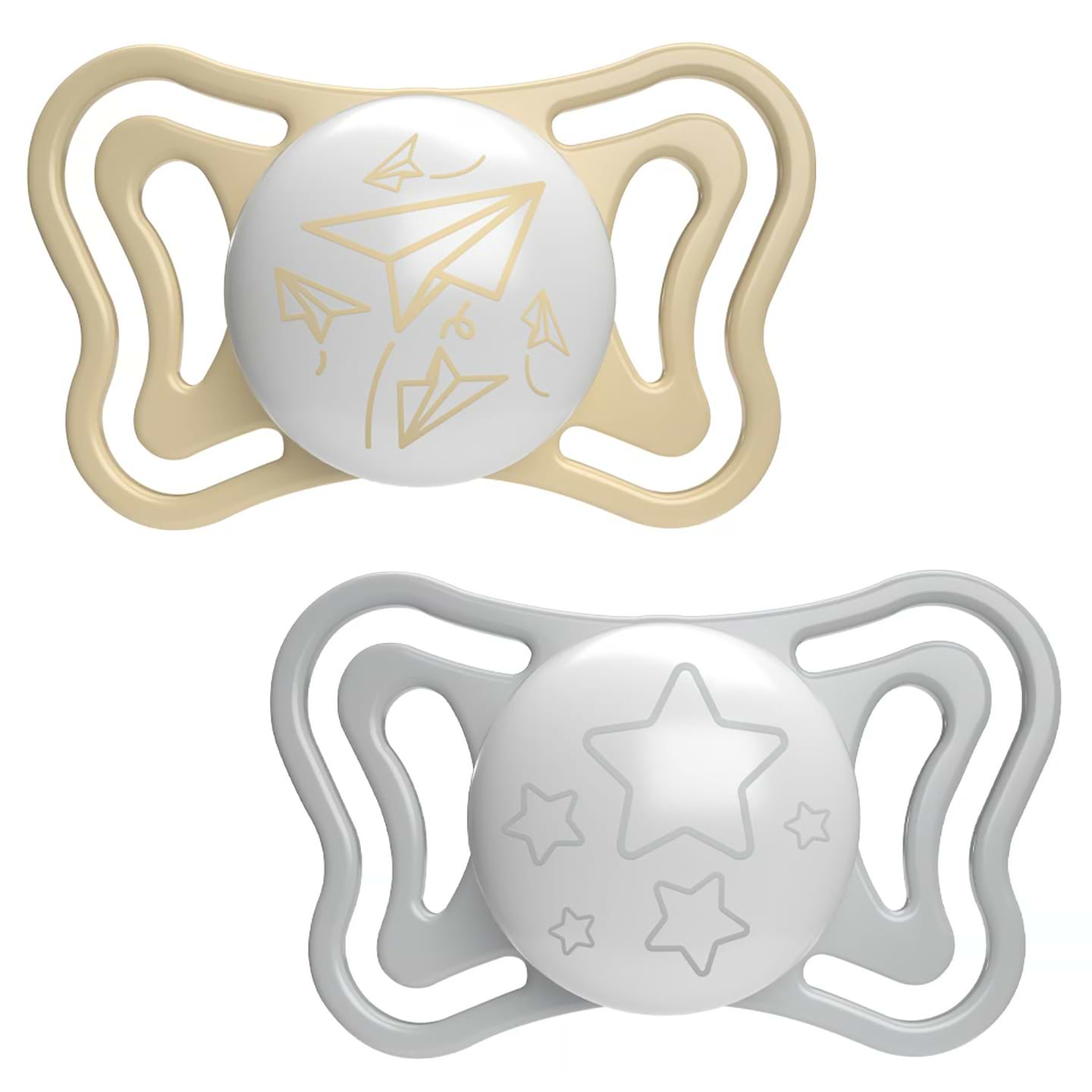 Ортодонтическая пустышка Chicco Physio Light 6-16 месяцев 2 шт. (71038.41)