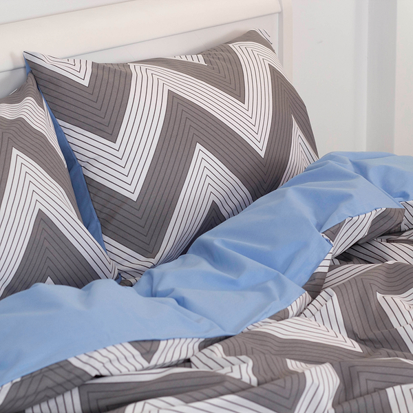 Фото - Комплект постельного белья ТЕП Blue Symmetry (2-00882_35148)