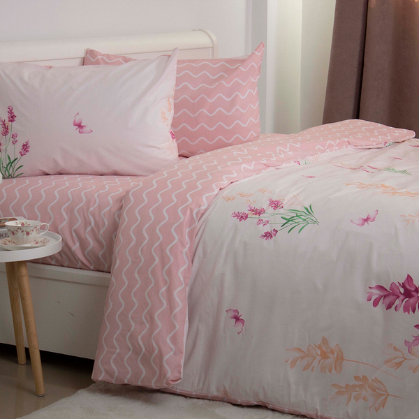 Фото - Комплект постельного белья ТЕП Happy Sleep полуторный Flower Wave +нав. 50x70 см (2-03794_35202)