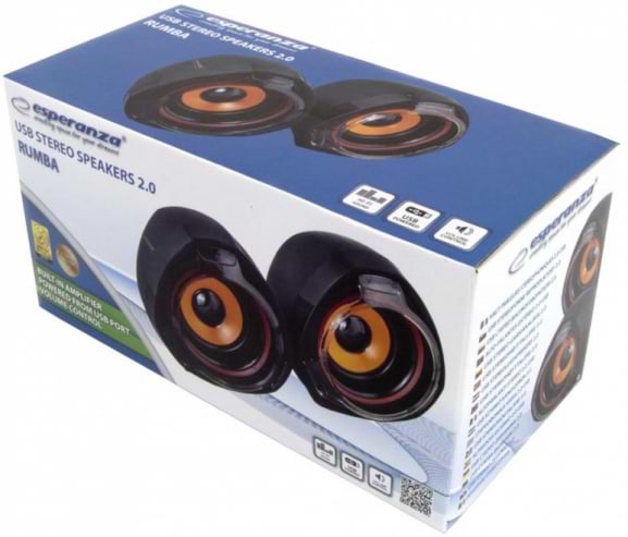 Фото - Комп'ютерна акустика компактна 2.0 Esperanza Speakers EP141