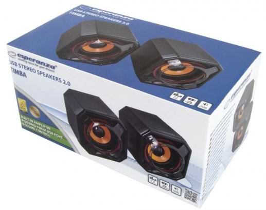 Фото - Комп'ютерна акустика компактна 2.0 Esperanza Speakers EP142