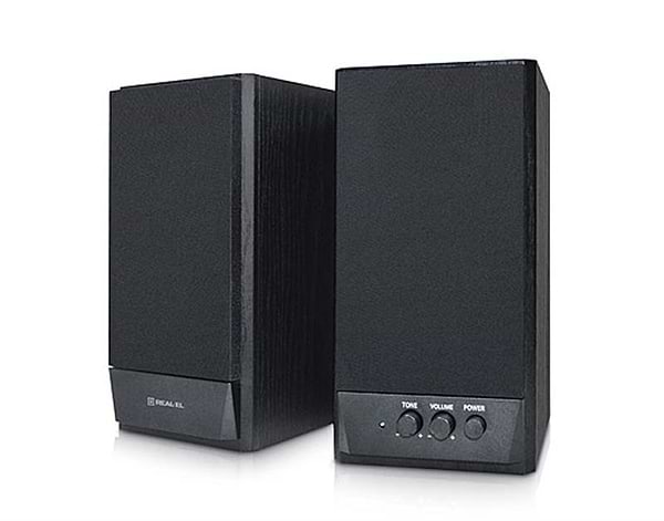 Фото - Комп'ютерна акустика звичайна 2.0 REAL-EL S-219 Black (EL121200004)