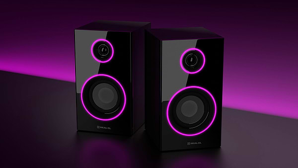 Фото - Компьютерная акустика компактная 2.0 REAL-EL S-410 Black (EL121200016)