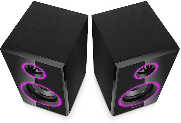 Фото - Комп'ютерна акустика компактна 2.0 REAL-EL S-415 Black (EL121200017)