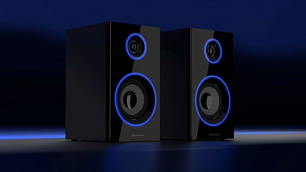 Фото - Комп'ютерна акустика компактна 2.0 REAL-EL S-415 Black (EL121200017)