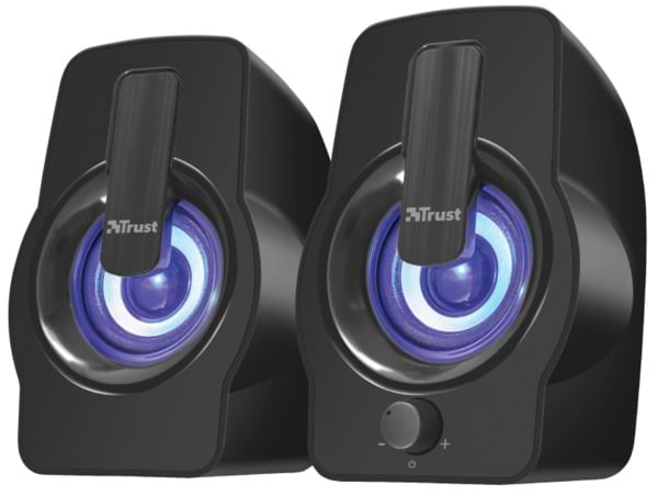 Фото - Комп'ютерна акустика звичайна 2.0 Trust Gemi RGB 2.0 Speaker Set Black USB (22948) Фото - Комп'ютерна акустика звичайна 2.0 Trust Gemi RGB 2.0 Speaker Set Black USB (22948)