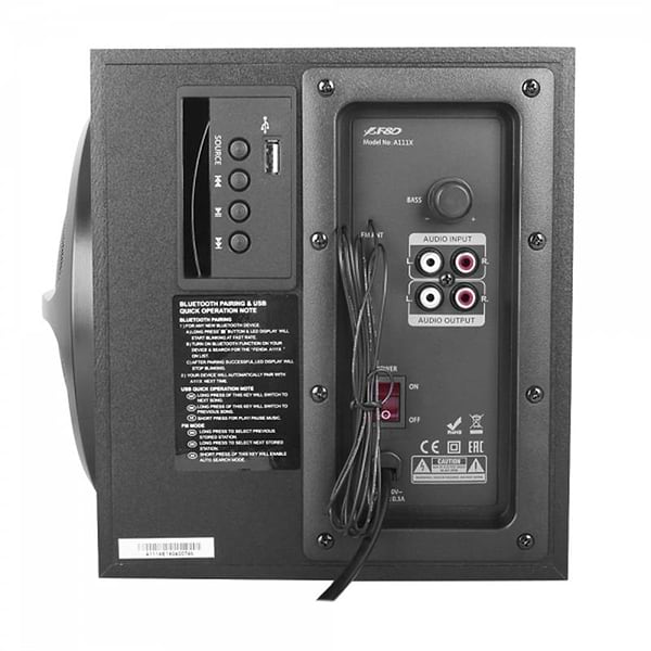 Фото - Комп'ютерна акустика 2.1 F&D A111X USB Black