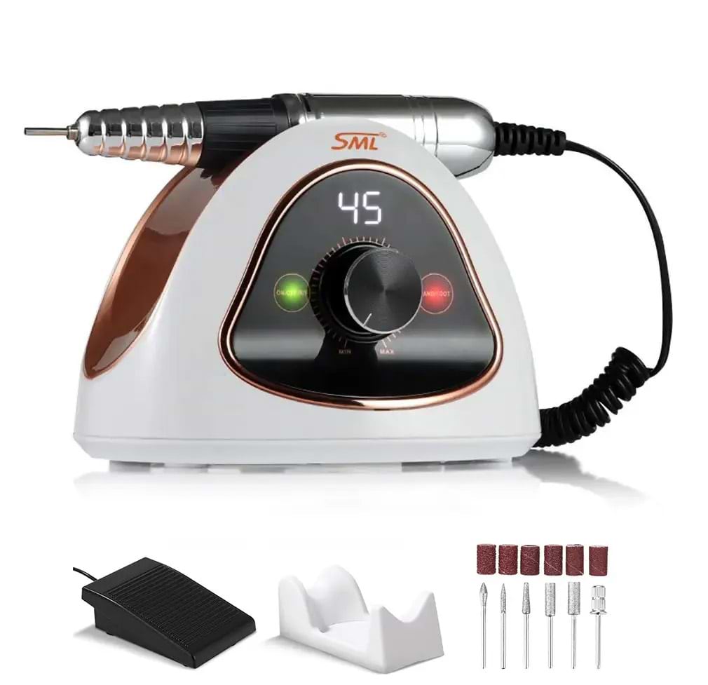 Маникюрный набор аппаратный SML SML M15 68W White - Фото 1