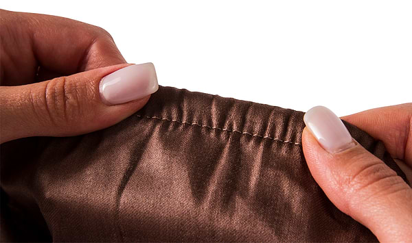 Фото - Простынь полуторная Ярослав на резинке сатин 200х160х20 диз.10 (т.коричневый) (38265)