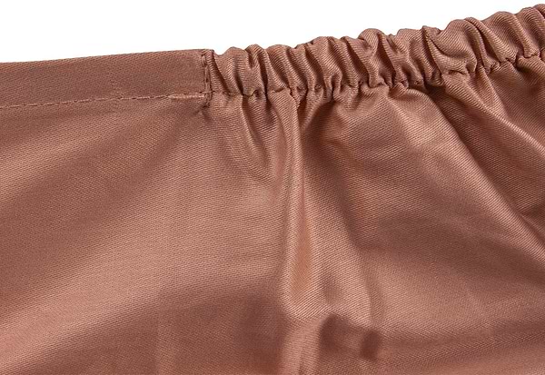 Фото - Простирадло двоспальне Ярослав на резинці сатин 200х180х20 диз.01 (бежевий) (38278)