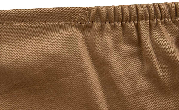 Фото - Простирадло двоспальне Ярослав на резинці сатин 200х180х20 диз.05 (оливковий) (38282)