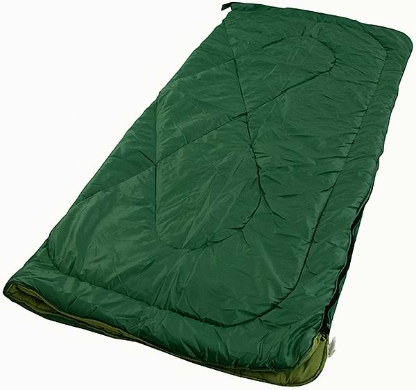 Фото - Спальний мішок Руно М 200х70х2 зелений (702.52М_зелений)