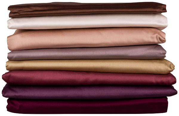 Фото - Простынь односпальная Ярослав на резинке сатин 200х 90х20 диз.09 (сливовая) (38253)