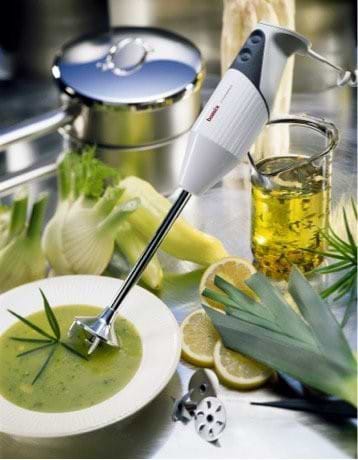 Фото - Блендер заглибний Bamix Mono Pro-1 М200 White (1031.021)