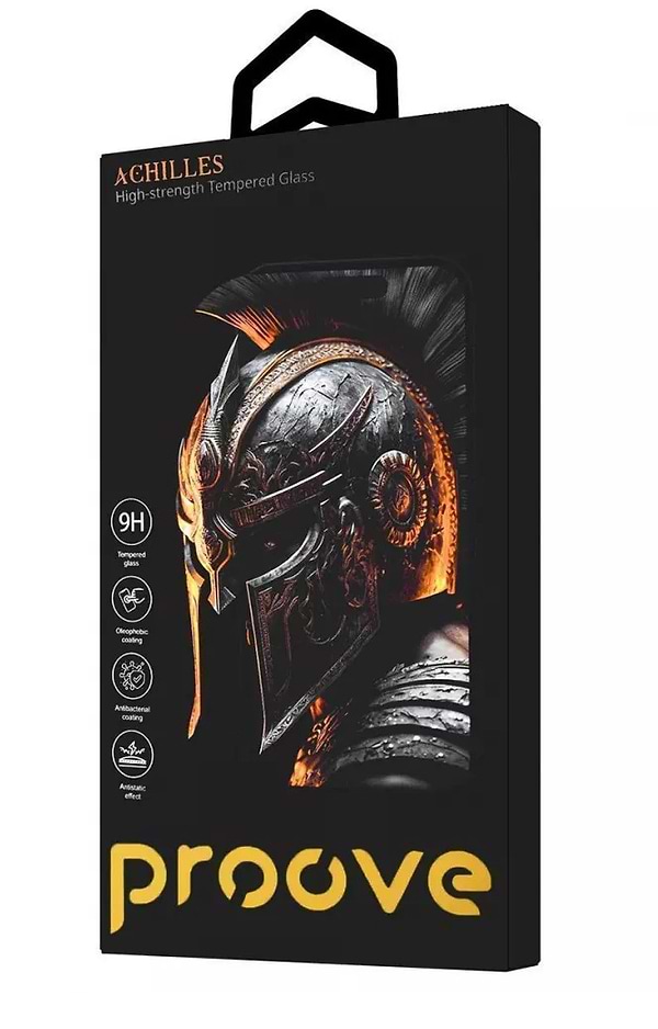 Фото - Захисне скло для смартфону Proove Achilles iPhone 12 Pro Max Black (PGPAIP12PM01)