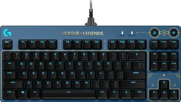 Фото - Клавиатура проводная игровая Logitech G Pro Mechanical Keyboard League of Legends (920-010537)