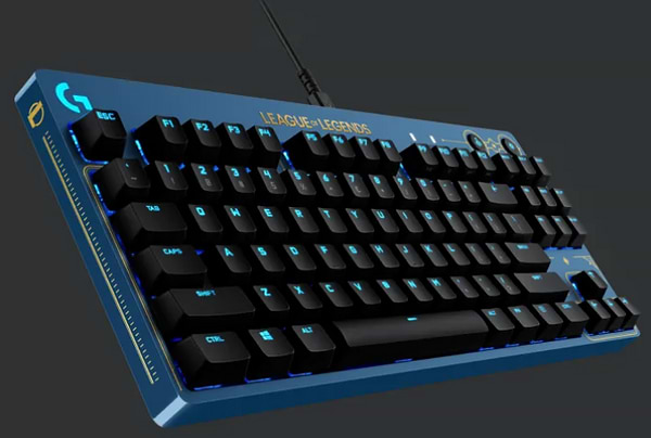 Фото - Клавиатура проводная игровая Logitech G Pro Mechanical Keyboard League of Legends (920-010537)