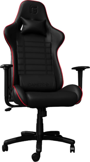 Фото - Кресло для геймеров GamePro Rush Black-Red (GC-575-Black-Red)
