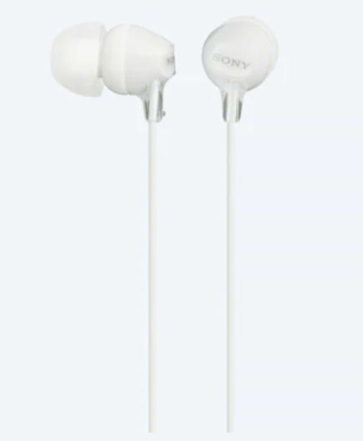 Фото - Навушники вкладиші Sony MDR-EX15AP White (MDREX15APW.CE7)