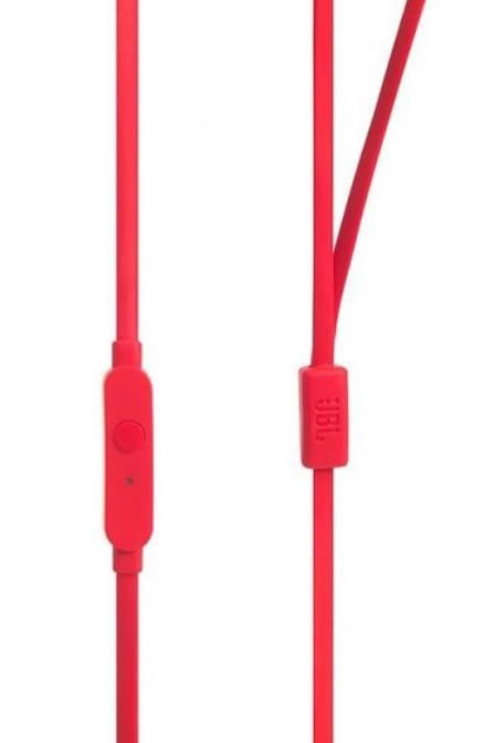 Фото - Навушники вкладиші JBL T110 Red (JBLT110RED)