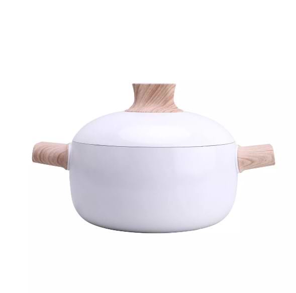 Кастрюля Pepper Белая жемчужина 22 см (PR-2303-22) - Фото 1