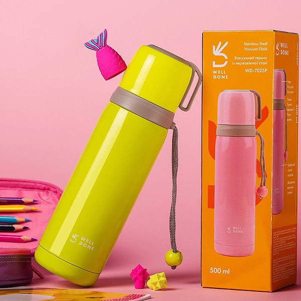 Фото - Термос Well Done 500 мл (WD-7025P)