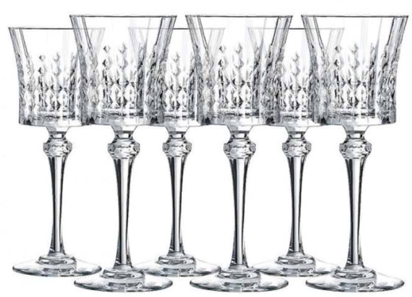 Набір келихів Eclat Lady Diamond 6х270 мл для красного вина (L9743)