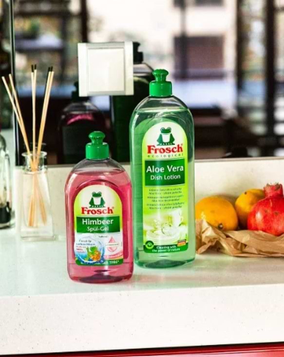 Фото - Средство для ручного мытья посуды Frosch Бальзам-концентрат Алоэ Вера 500 мл