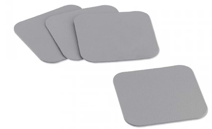 Підставка для кухонного приладдя Kela Kimara 10х10 см 4 шт. Light Gray (12091)