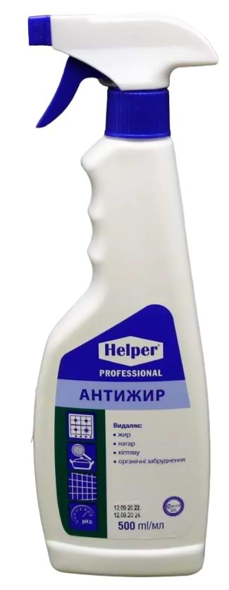 Засіб для видалення жиру Helper Helper Prof засіб антижир 500 мл  - Фото 1